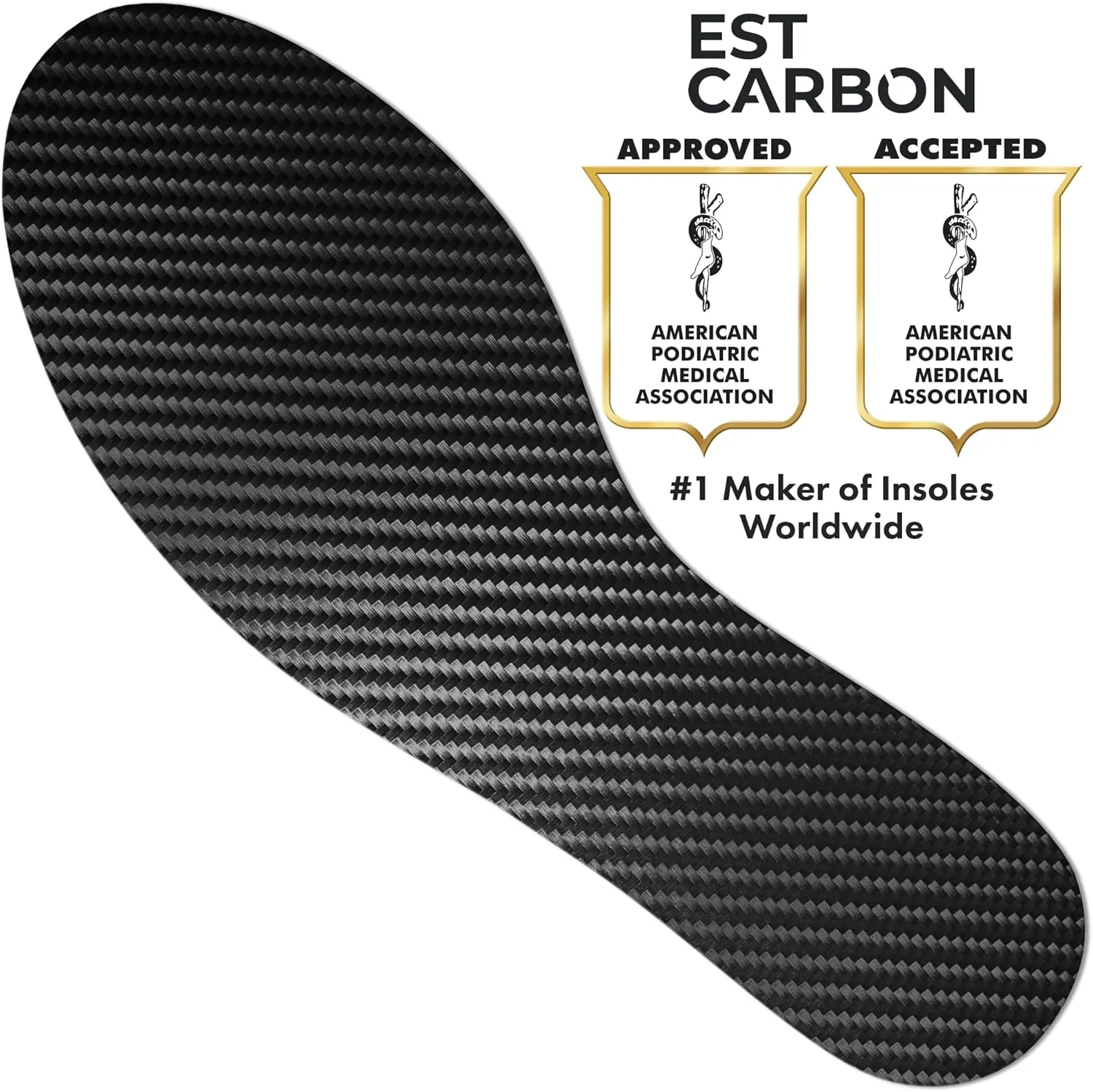 Carbon Fiber Insole for Men & Women 1 PC Carbon Fiber Shoe Insert, Carbon Fiber Foot Plate - Hallux Rigidus Relief, Turf Toe, Mortons Extension, Big Toe, Carbon Fiber Insoles Women 5-5.5, Men 4-4.5