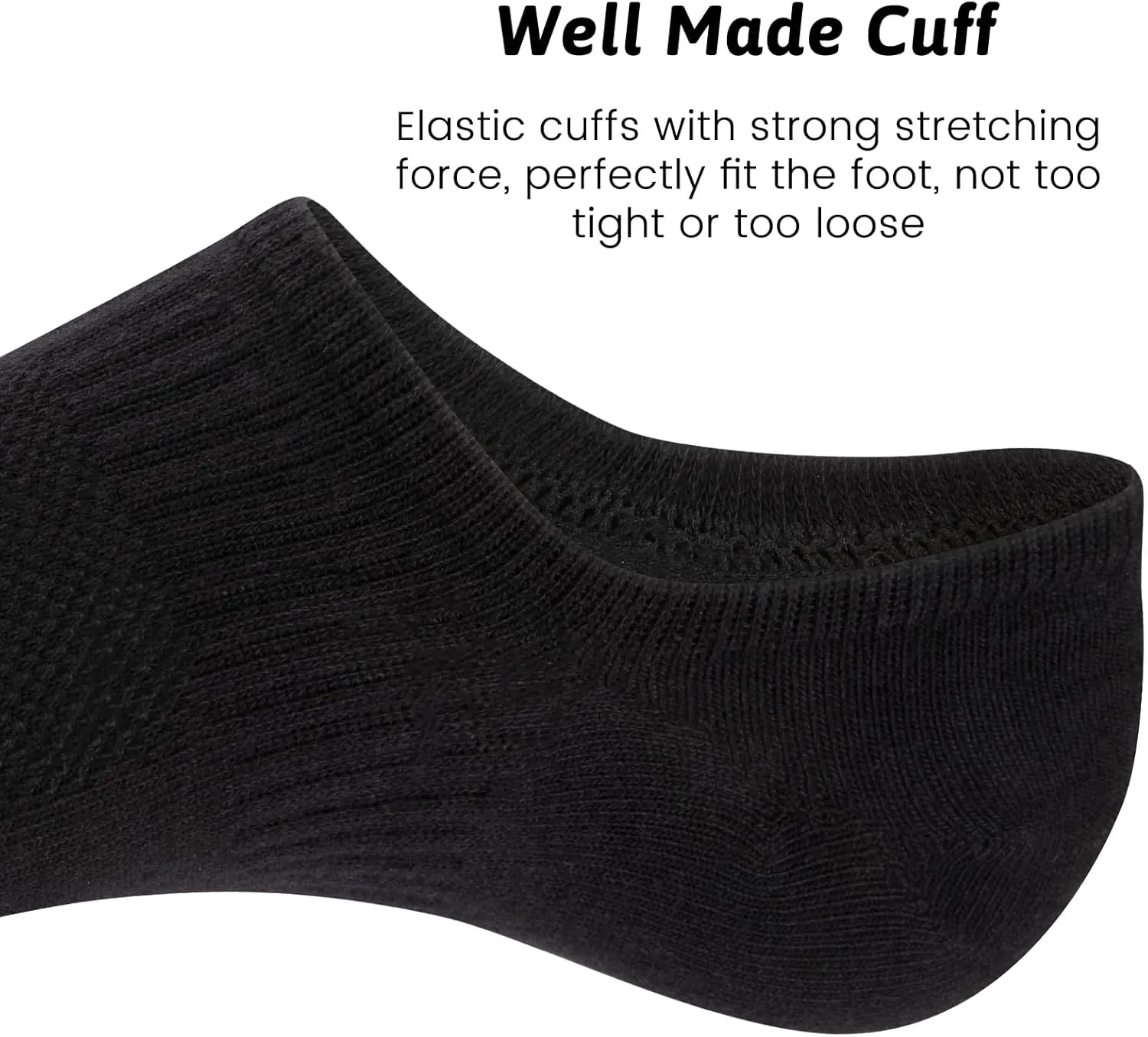 COOVAN Mens No Show Socks Cotton Thin Low Cut Invisible Short Casual Men Non Slip Casual Socks (7 Pairs)