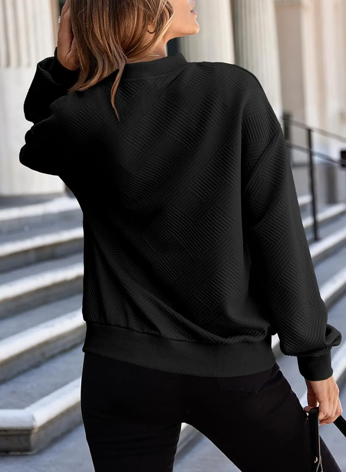 EVALESS Womens Bomber Jacket Coat Casual Stand Collar Zip Up Lightweight Fall Fashion Jackets Outfits with Pockets
