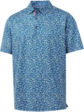 M MAELREG Boys Polo Shirt Short Sleeve Performance Dry Fit Stretch Funny Print Active Casual Collared Golf Shirts for Boy