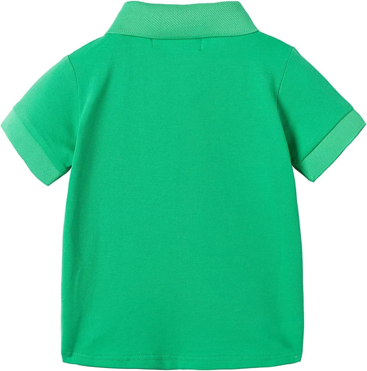 Mud Kingdom Boys Pique Polo Shirts for Toddler Short Sleeve Stripe Plain 1-9 Years