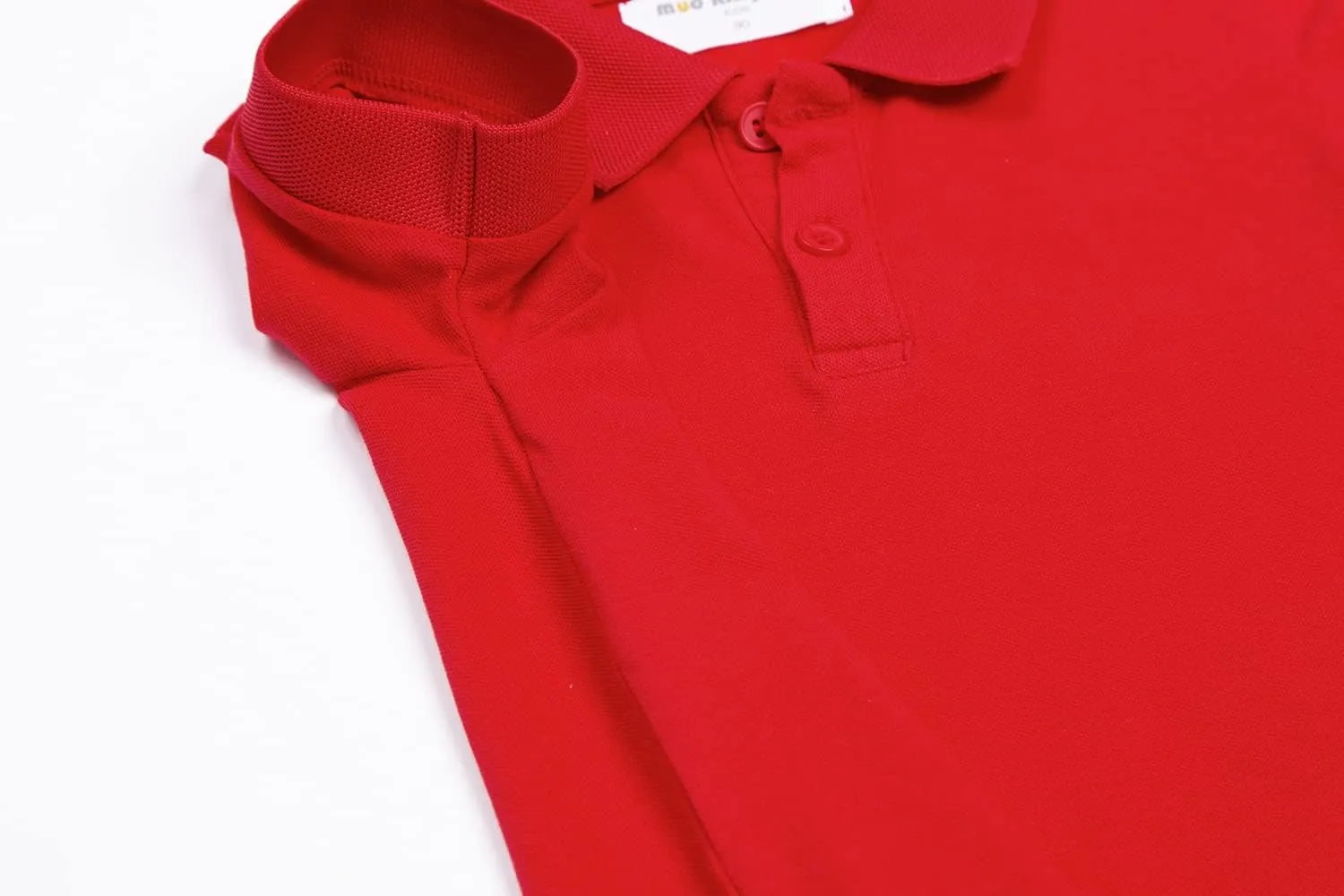 Mud Kingdom Boys Pique Polo Shirts for Toddler Short Sleeve Stripe Plain 1-9 Years