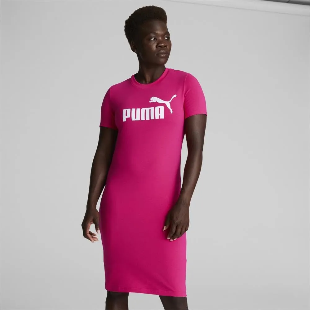 PUMA Women's Essentials Slim Fit T-Shirt Dress (Available in Plus Size)