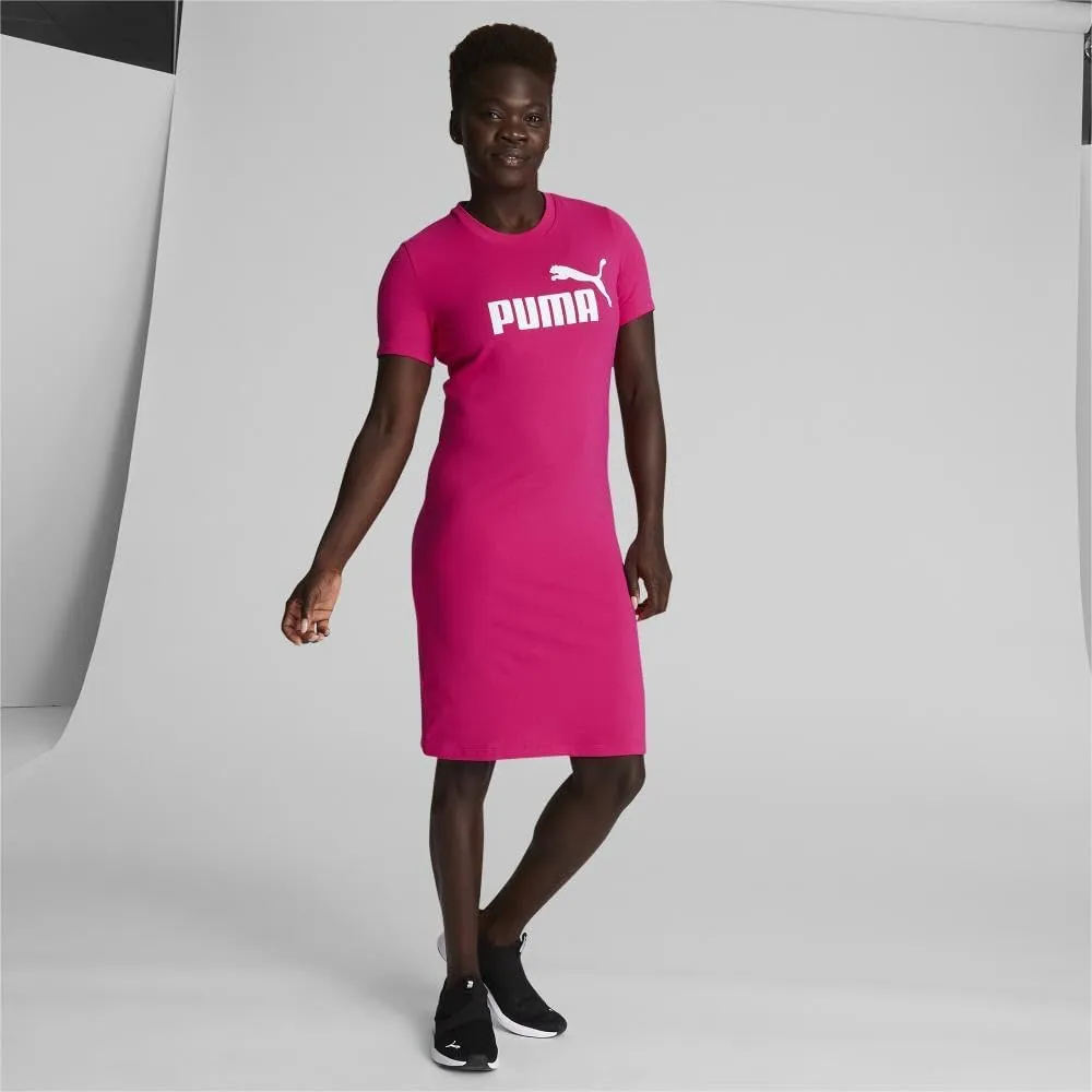 PUMA Women's Essentials Slim Fit T-Shirt Dress (Available in Plus Size)
