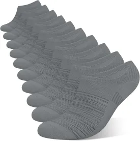 wernies No Show Socks Men 10 Pairs Ankle Low Cut Casual Socks with Non Slip Invisible Socks